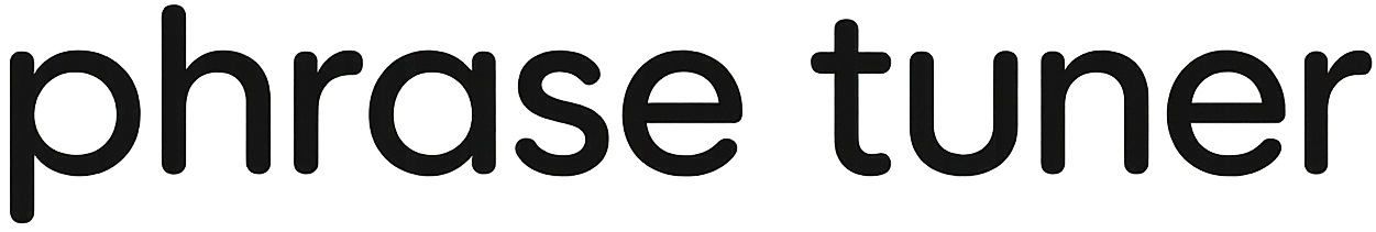 PhraseTuner